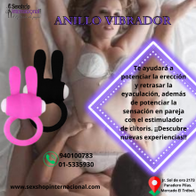 ANILLO VIBRADOR DE CONEJO 